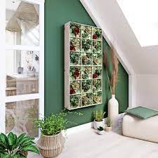 groene muurdecoratie
