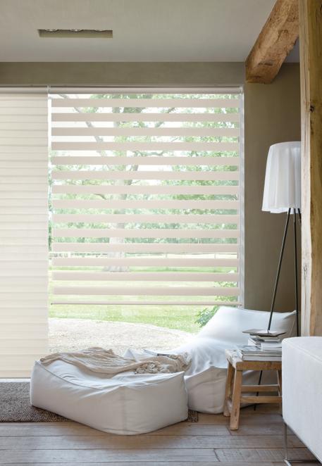 houten raamdecoratie