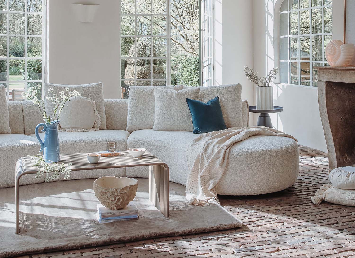 landelijke decoratie woonkamer