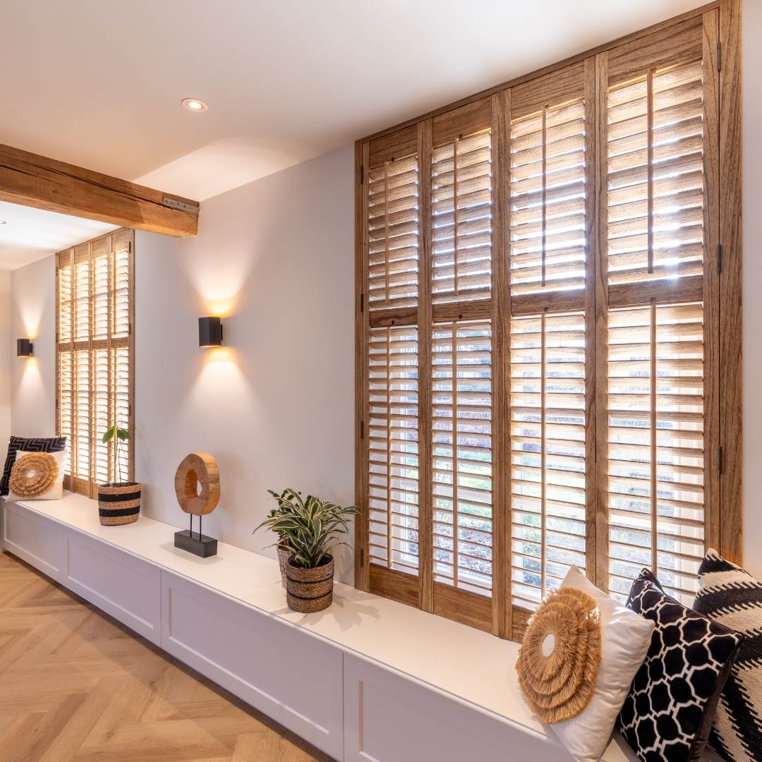 raambekleding groot raam