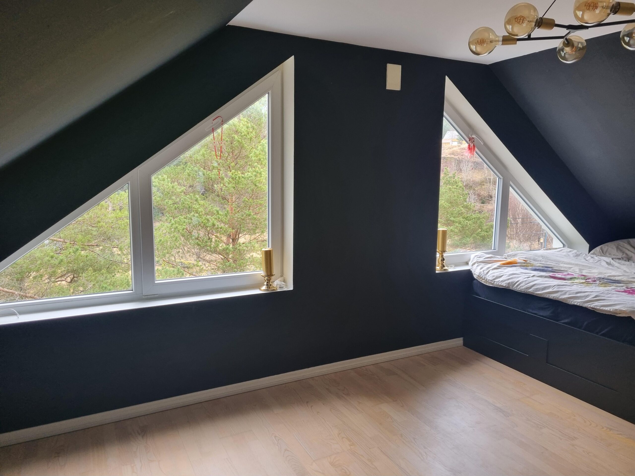 rolgordijn schuin raam ikea