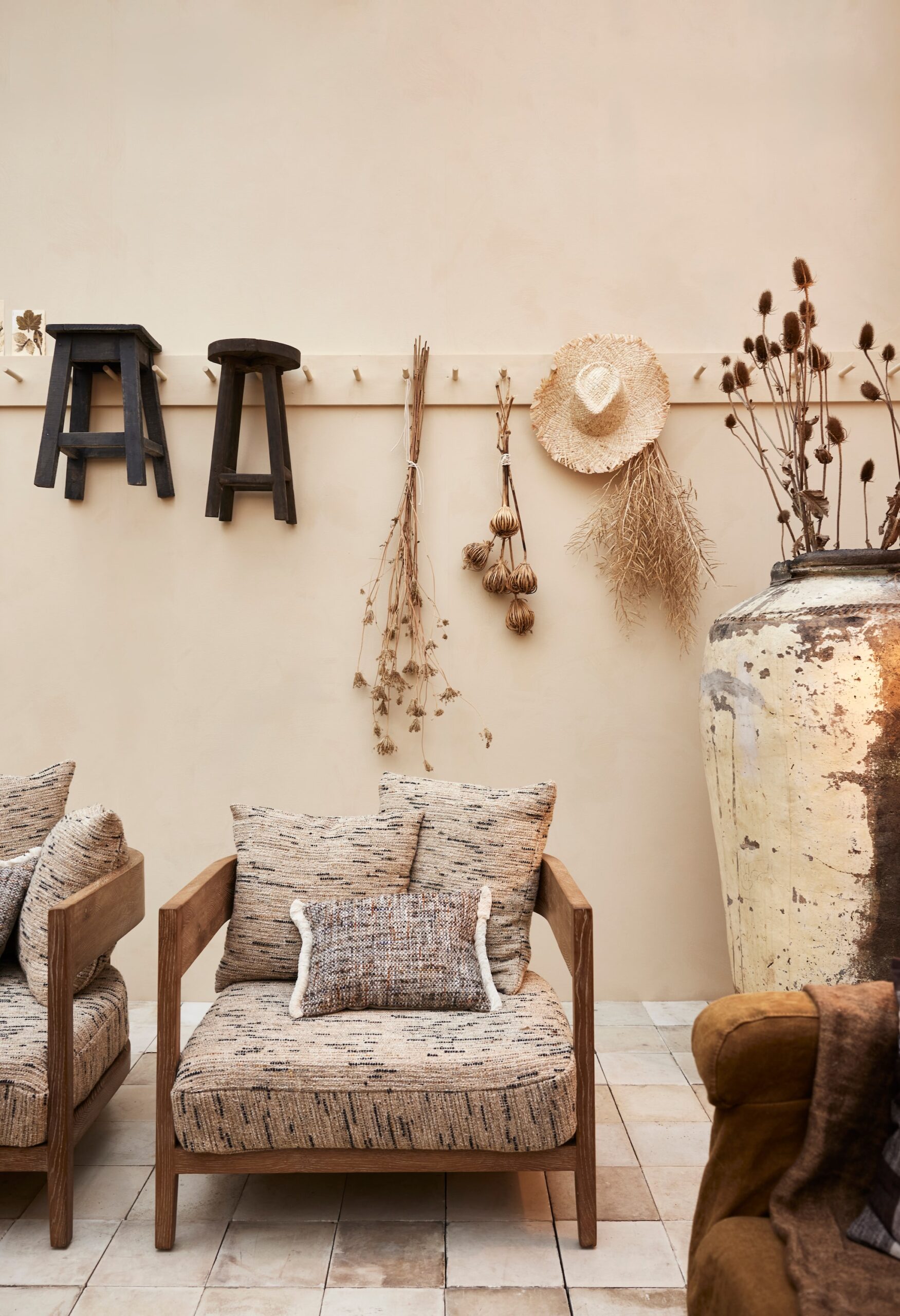 landelijke accessoires woonkamer