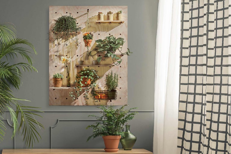 muurdecoratie plant