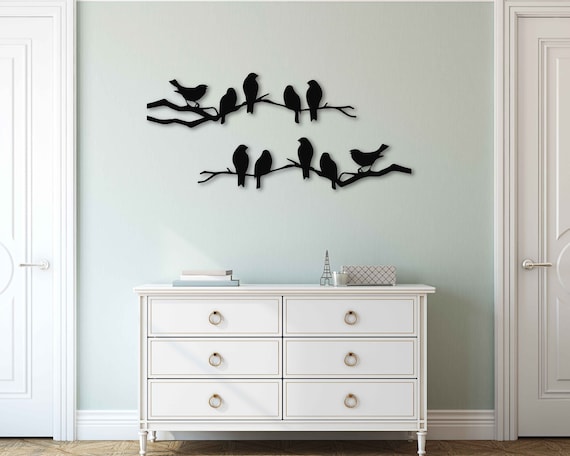muurdecoratie vogels